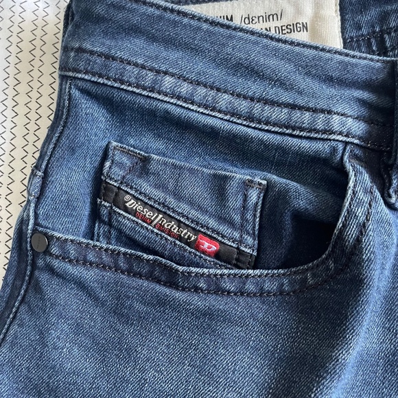 Diesel Thommer Men's Slim-Skinny Jeans W30 x L32 087AS (Blue) - Picture 6 of 15